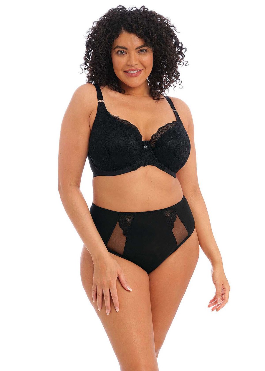 Lingerie Elomi | Soutien-Gorge Demi-Bonnet Rembourre Noir