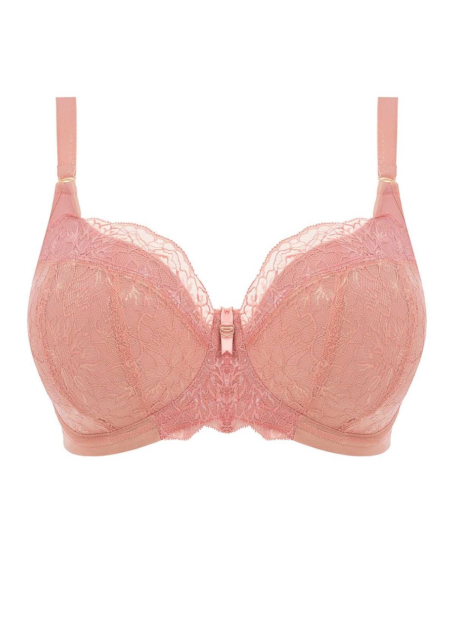 Lingerie Elomi | Soutien-Gorge Demi-Bonnet Rembourre Rose Cendree