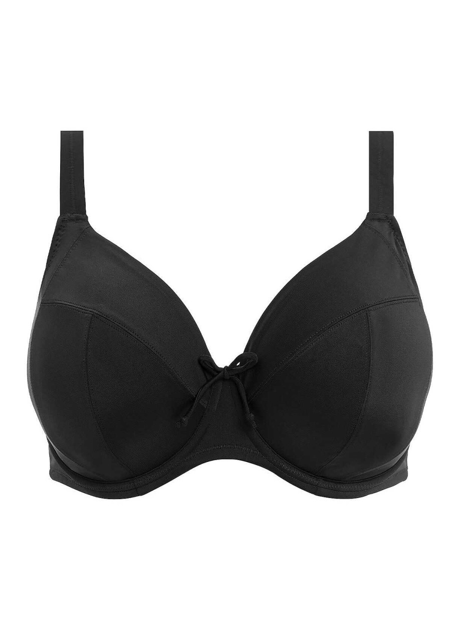 Maillots De Bain Elomi | Haut De Bikini Plongeant Noir