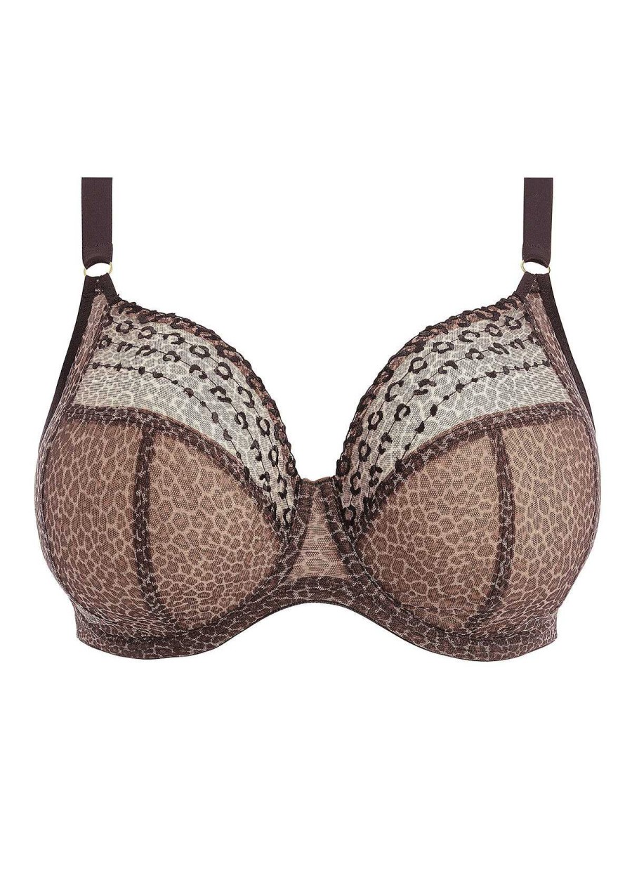 Lingerie Elomi Soutiens-Gorge Plongeants | Soutien-Gorge Plongeant Leopard