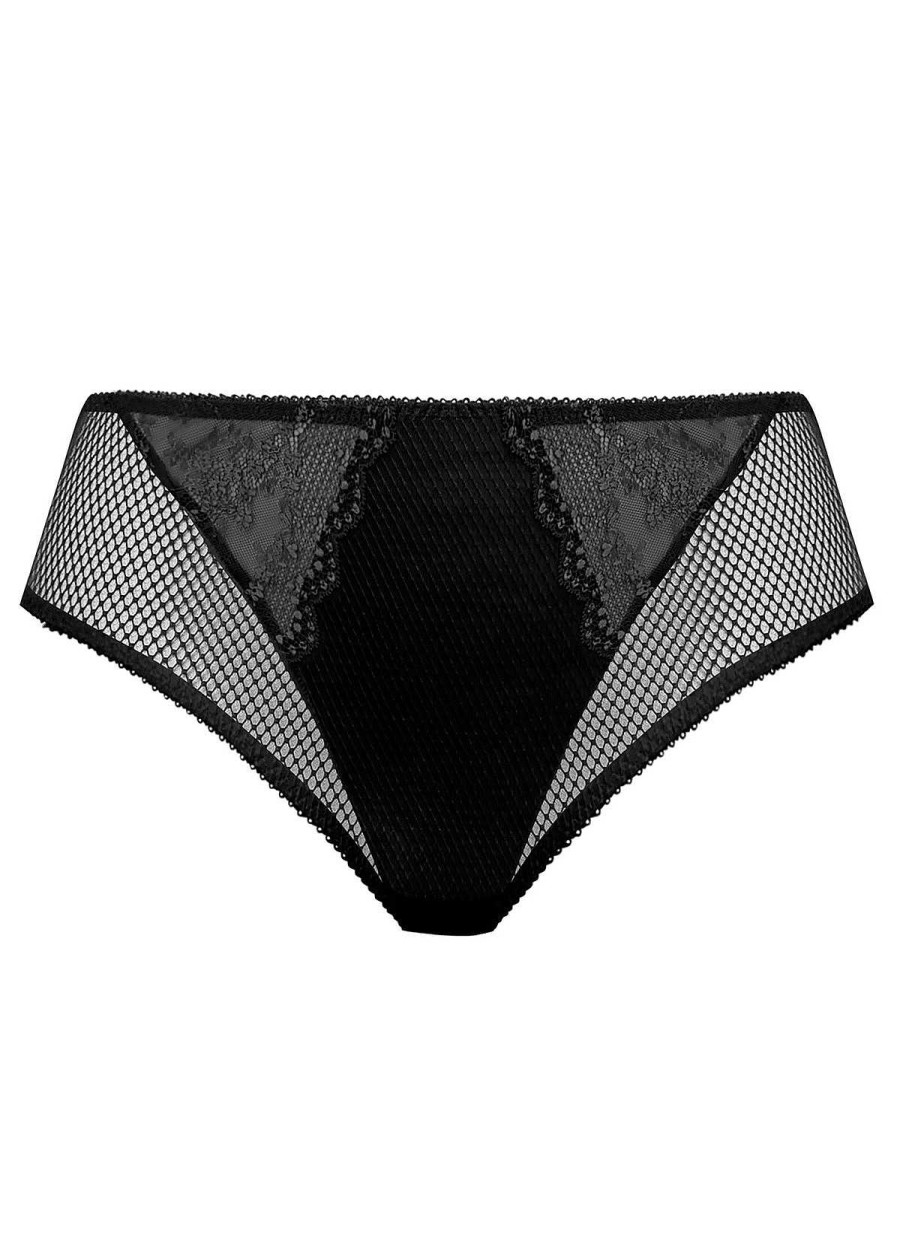 Lingerie Elomi Slips | Slip Echancre Noir