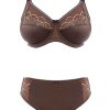 Lingerie Elomi Soutiens-Gorge A Bandes | Soutien-Gorge A Bandes Avec Bonnets Emboitants Noix De Pecan