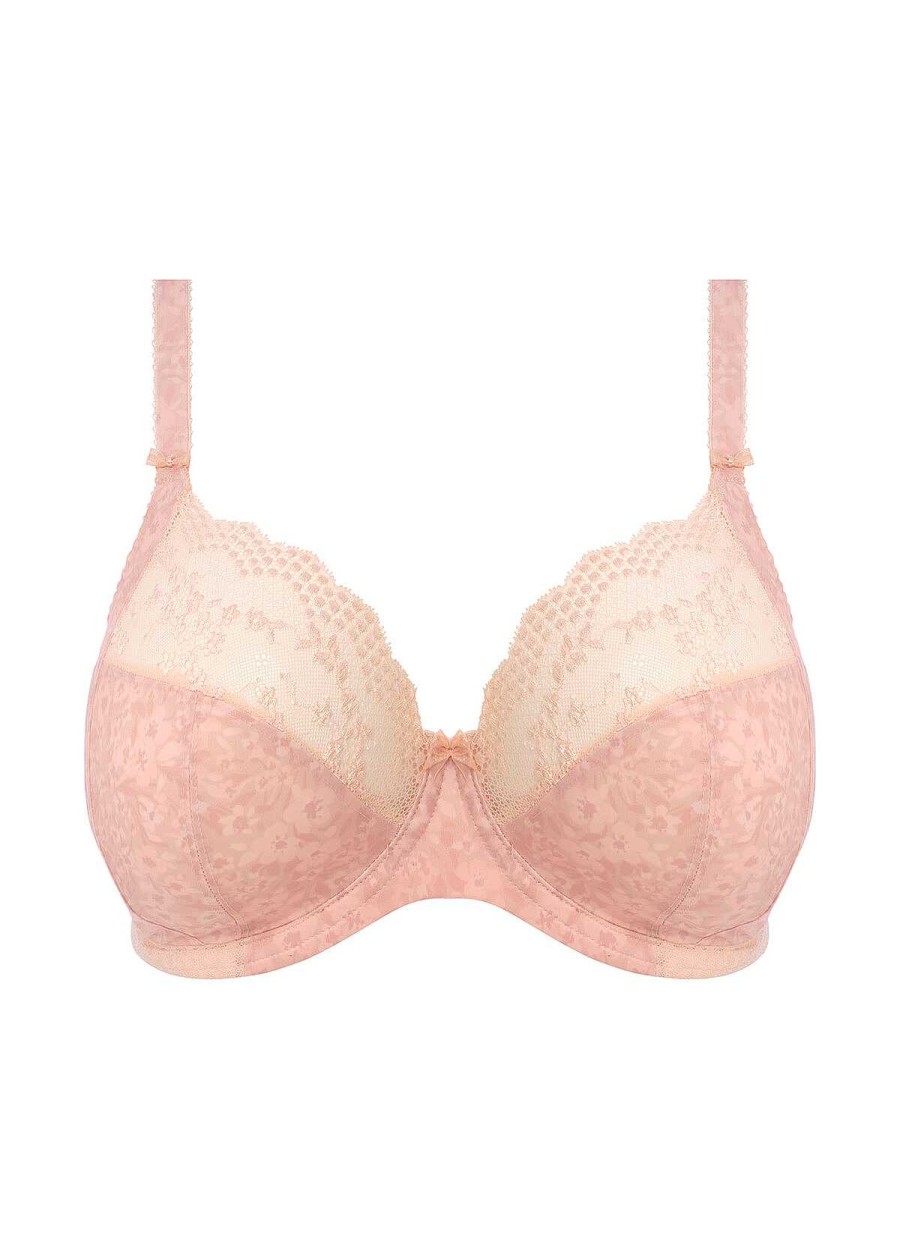 Lingerie Elomi Soutiens-Gorge Plongeants | Soutien-Gorge Plongeant Extensible Blush Pale