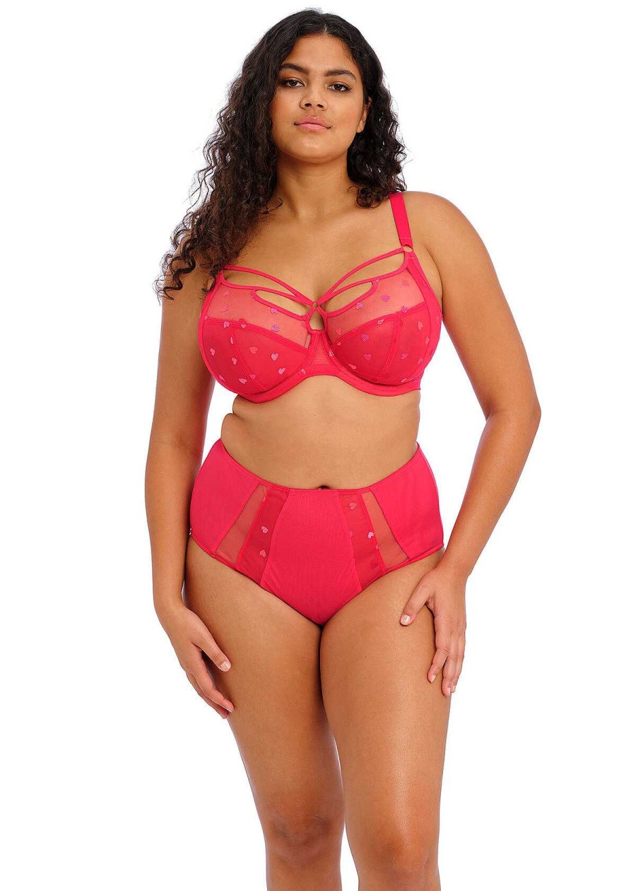 Lingerie Elomi Soutiens-Gorge Plongeants | Soutien-Gorge Plongeant Confettis Rouges