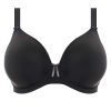 Lingerie Elomi Soutiens-Gorge A Bandes | Soutien-Gorge Moule A Bandes Noir