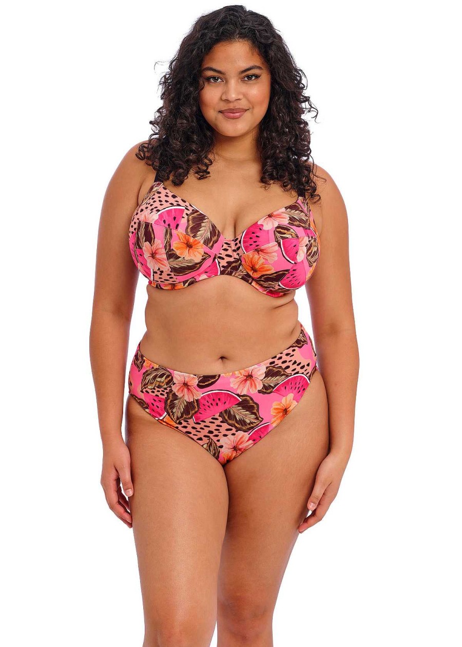 Maillots De Bain Elomi | Haut De Bikini Plongeant Multi