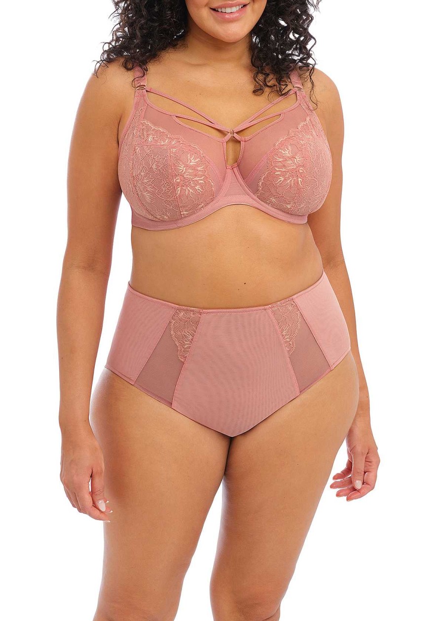 Lingerie Elomi Soutiens-Gorge Plongeants | Soutien-Gorge Plongeant Rose Cendree