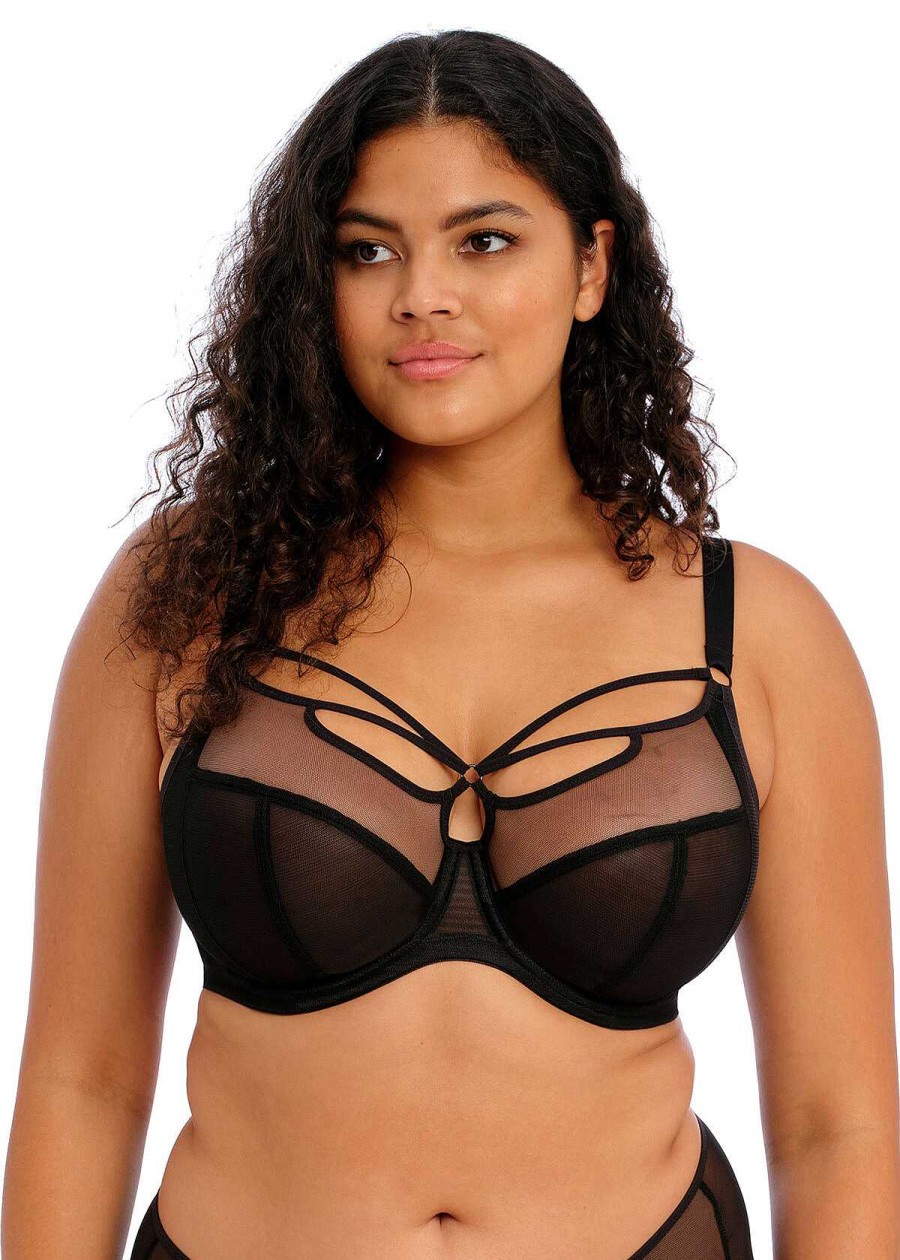 Lingerie Elomi Soutiens-Gorge Plongeants | Soutien-Gorge Plongeant Noir