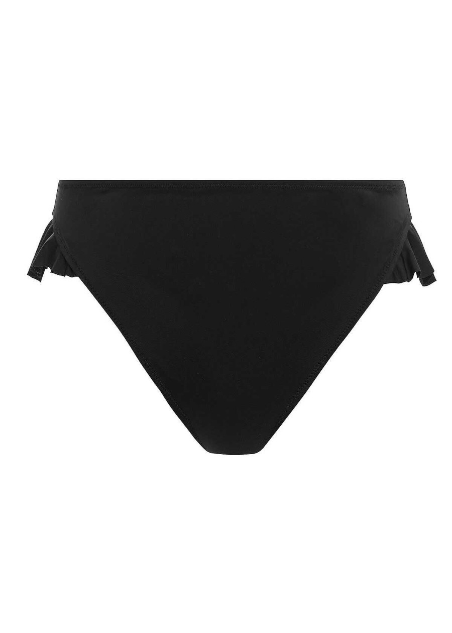 Maillots De Bain Elomi | Bas De Bikini Echancre Noir