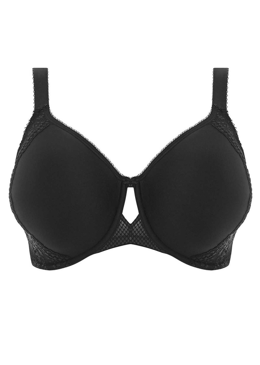 Lingerie Elomi Soutiens-Gorge Sans Bande | Soutien-Gorge Moule Sans Bande Noir