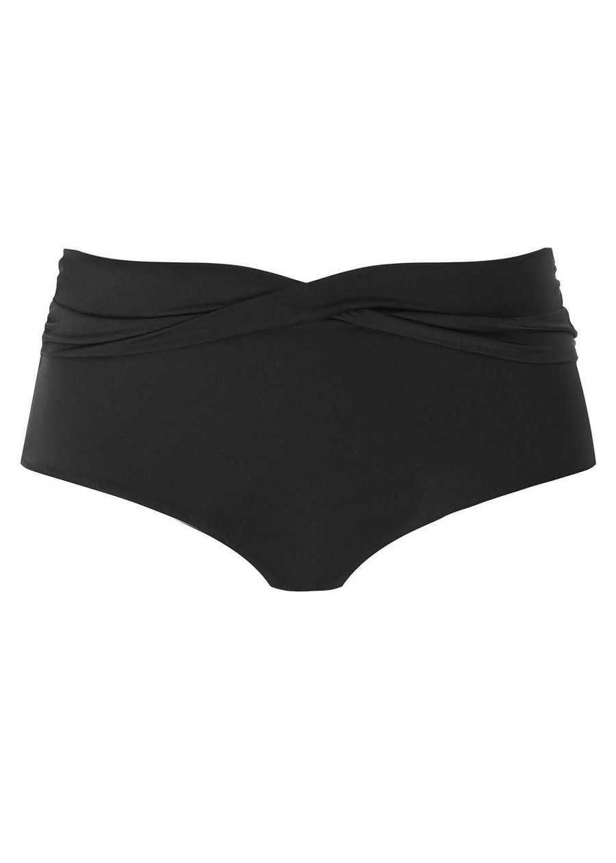 Maillots De Bain Elomi | Slip De Bikini Torsade Noir