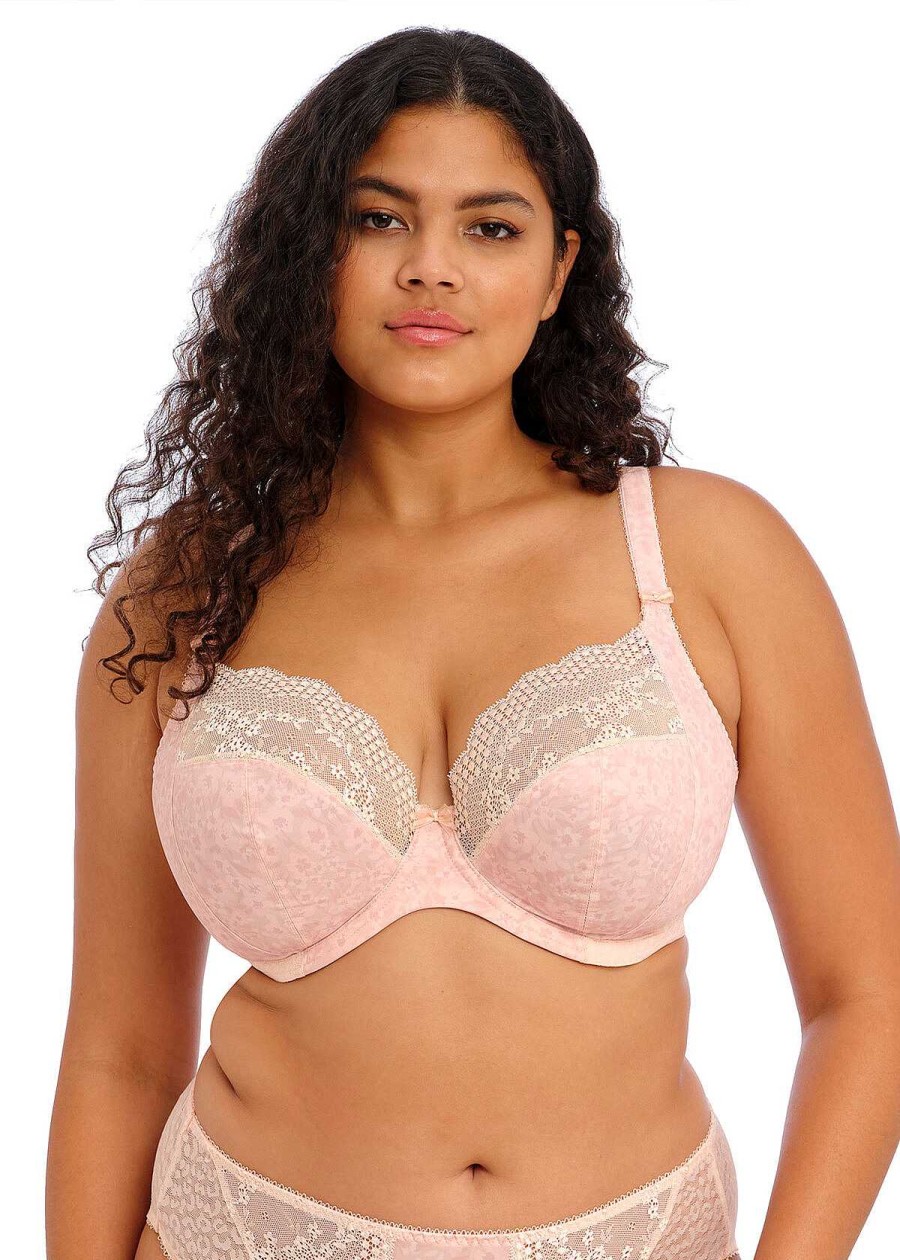 Lingerie Elomi Soutiens-Gorge Plongeants | Soutien-Gorge Plongeant Extensible Blush Pale