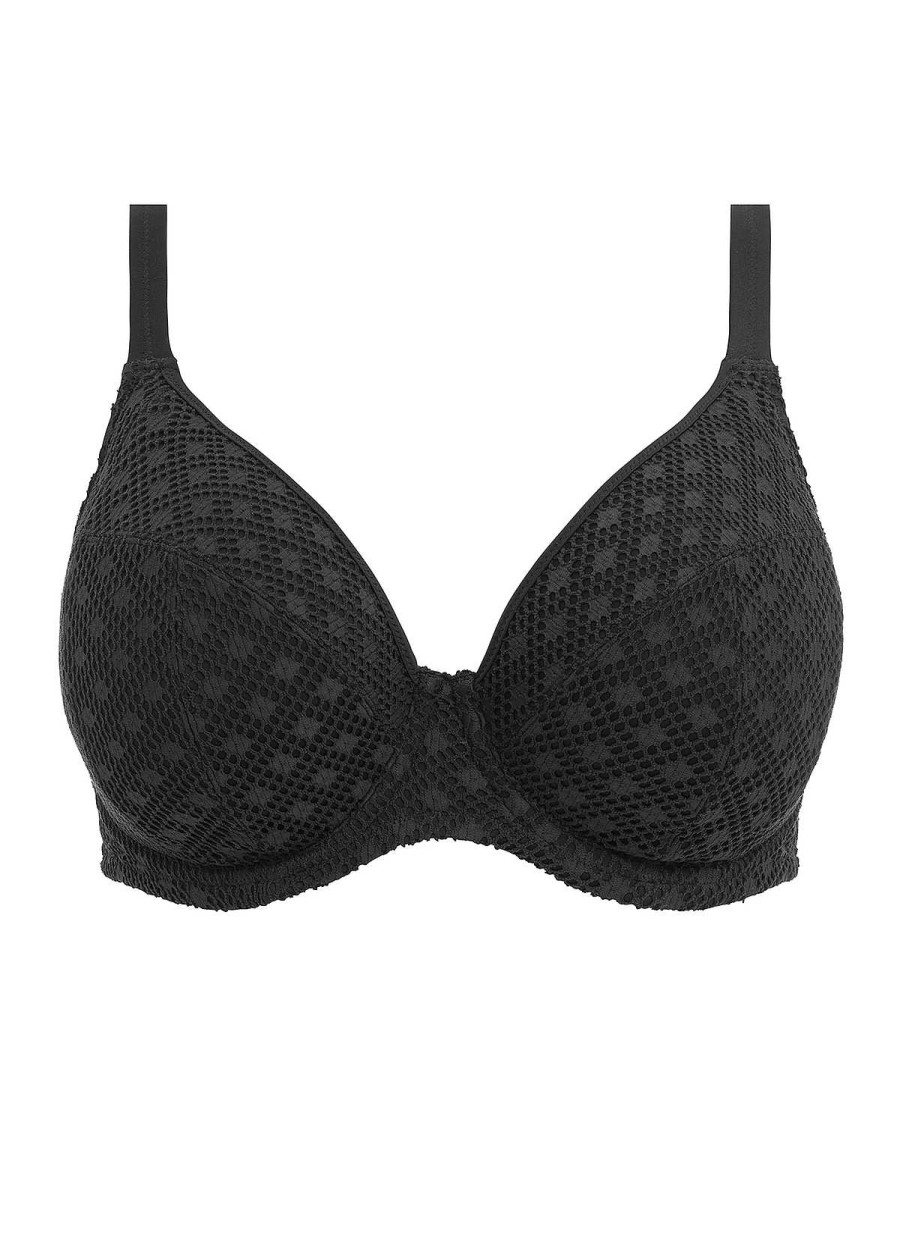 Maillots De Bain Elomi | Haut De Bikini Plongeant Noir