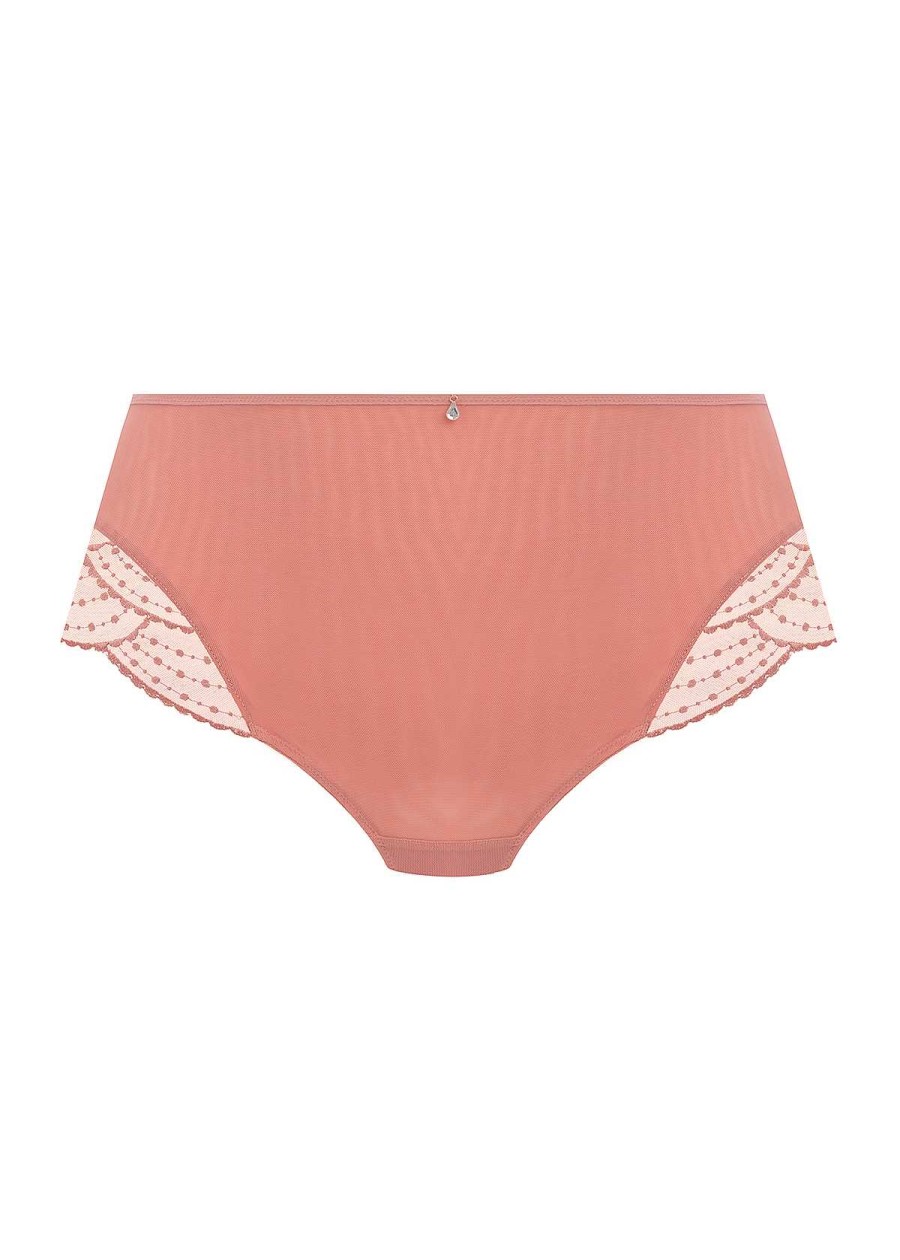 Lingerie Elomi Slips | Bref Complet Or Rose