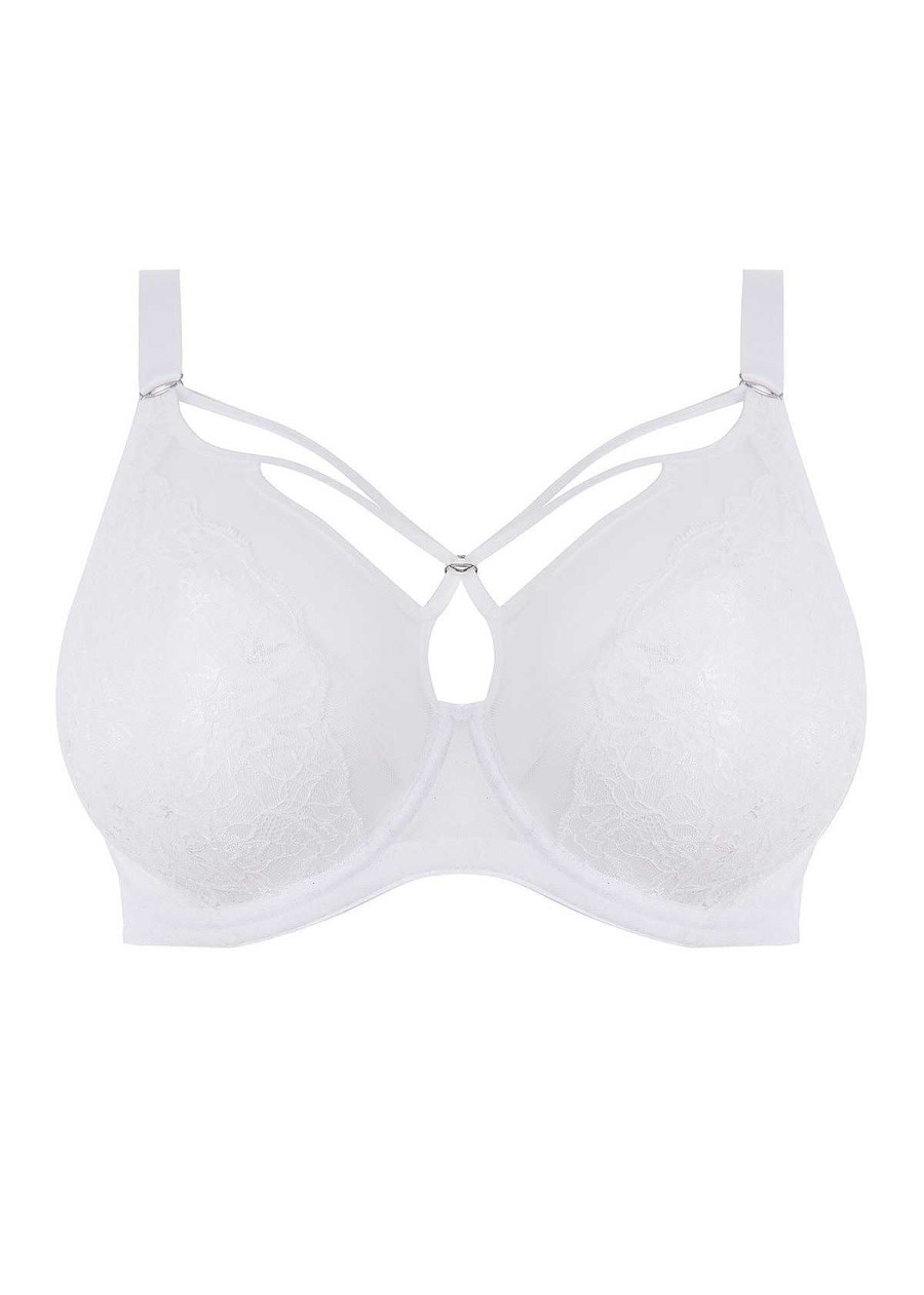 Lingerie Elomi Soutiens-Gorge Plongeants | Soutien-Gorge Plongeant Blanc