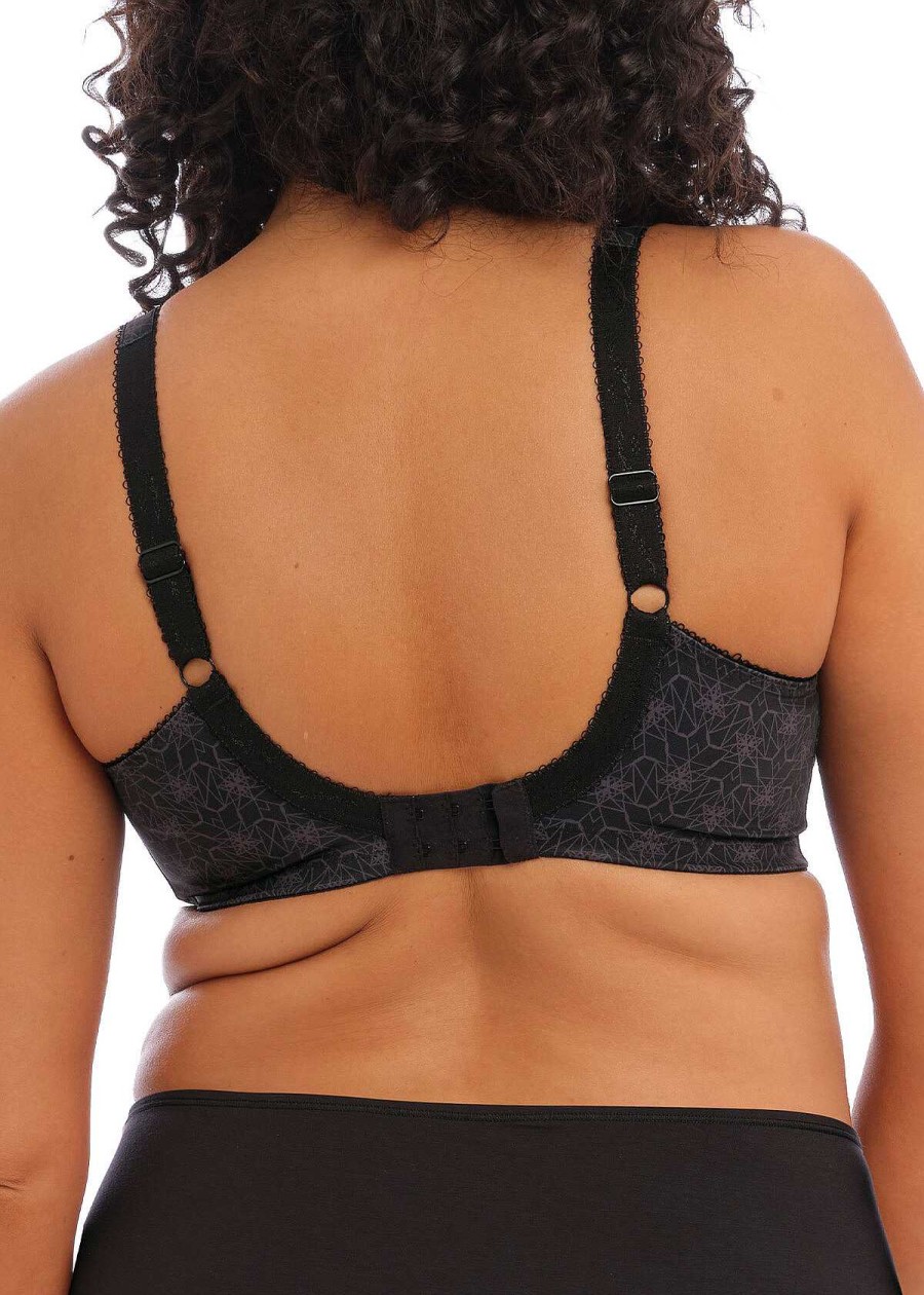 Lingerie Elomi Soutiens-Gorge Plongeants | Soutien-Gorge Plongeant Extensible Noir