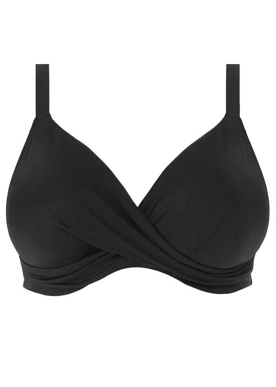 Maillots De Bain Elomi | Haut De Bikini Plongeant Noir