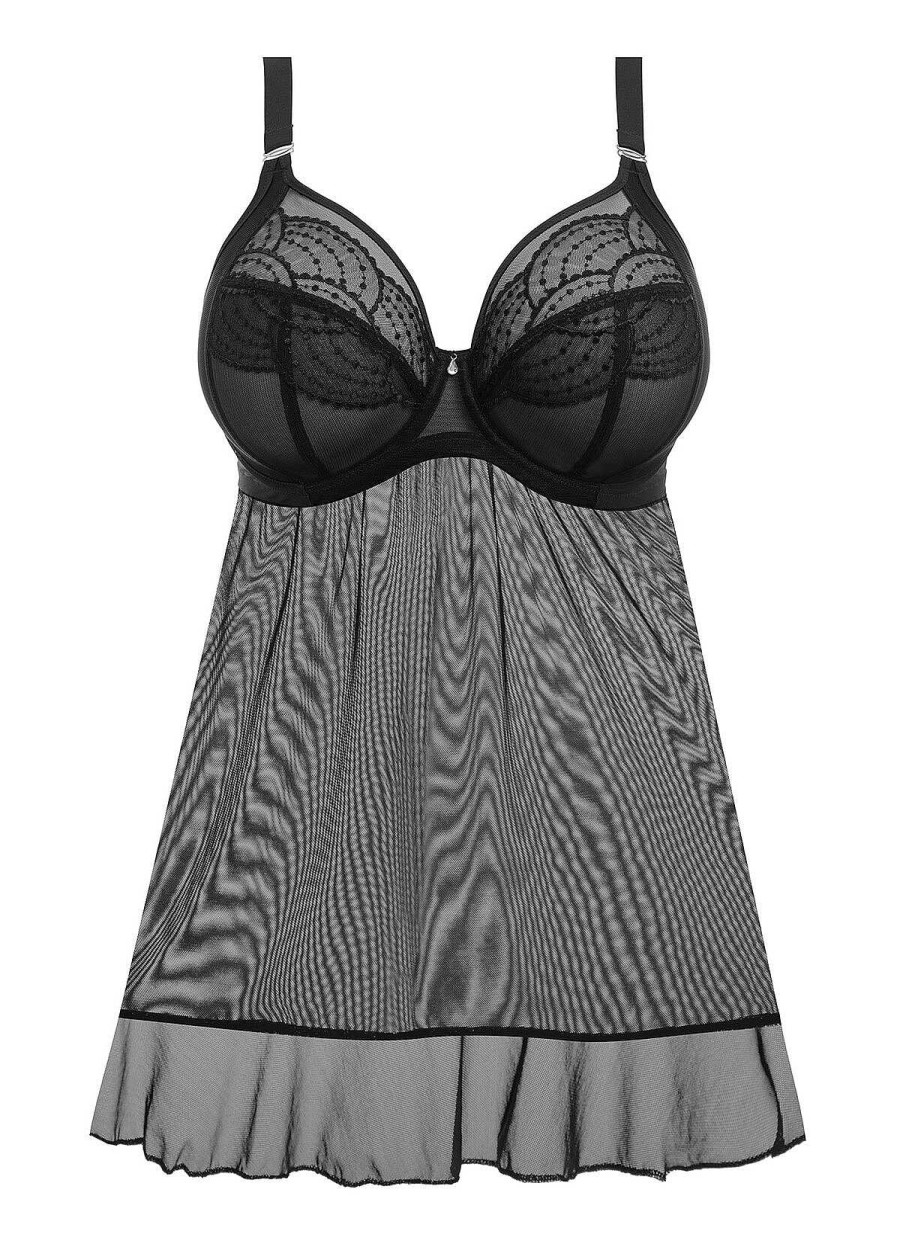 Lingerie Elomi Basques & Nuisettes | Poupee Noir