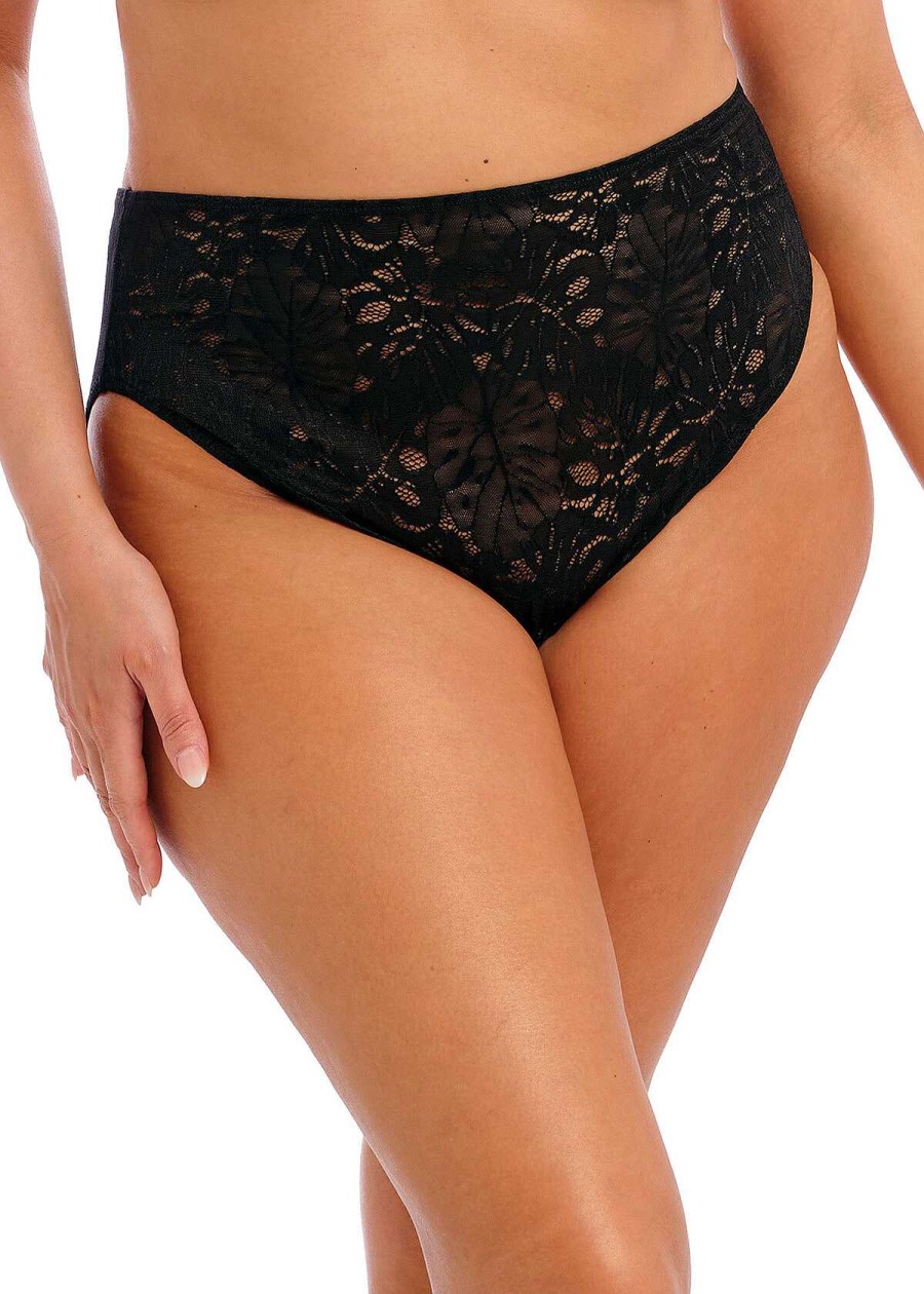 Lingerie Elomi Slips | Slip Echancre Noir