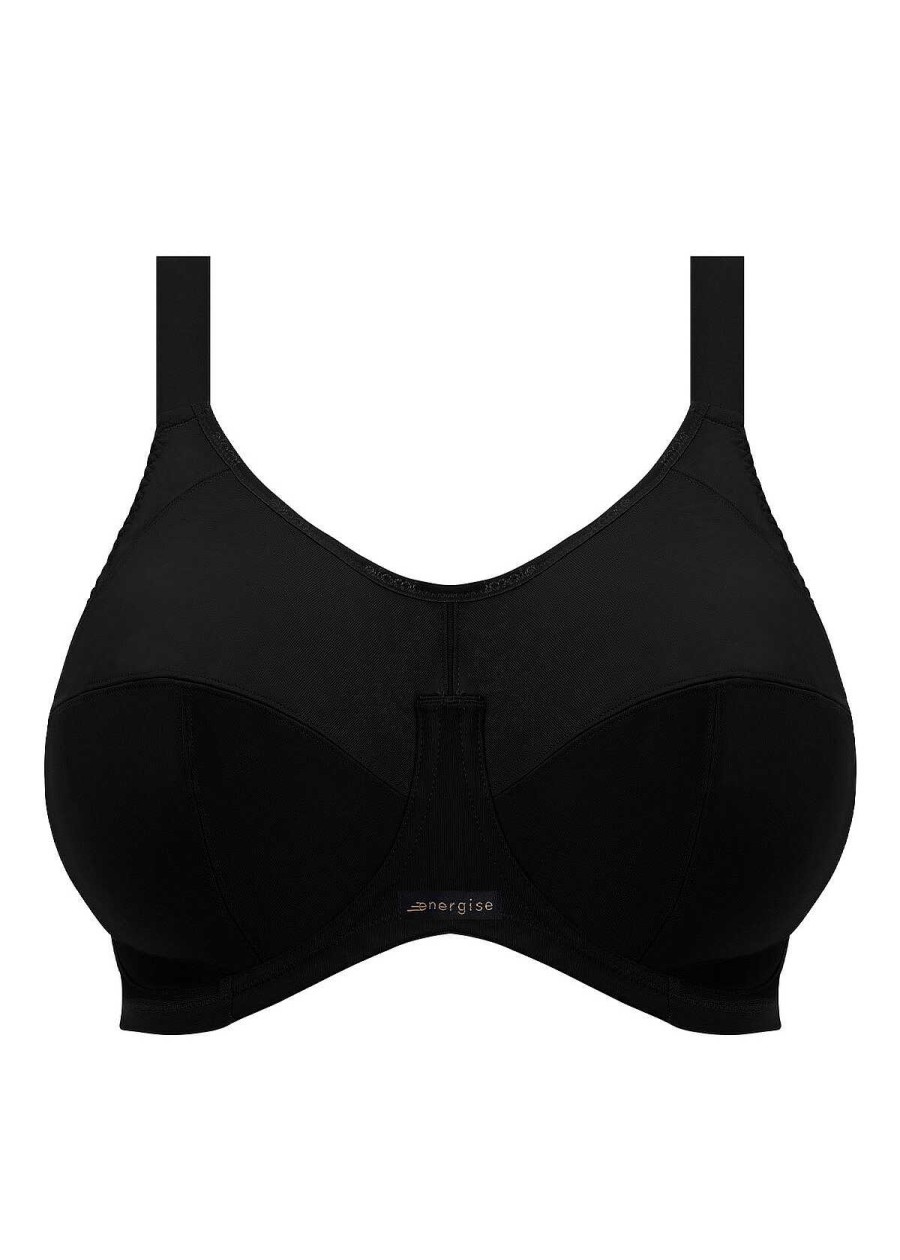 Lingerie Elomi Soutiens-Gorge De Sport | Soutien-Gorge De Sport Noir